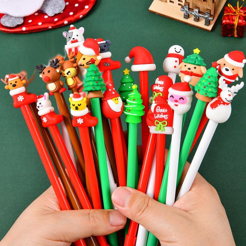 Vánoční 3D kreslená gelová tužka - Kreativní dárek pro studenty a děti (Doprava zdarma)