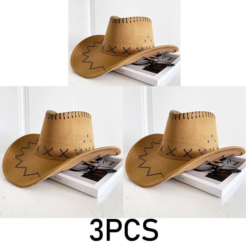 Braut Cowboyhut Chapeau Cowgirlhut Cowboy-Accessoires Cowboyhut Frau NZM02