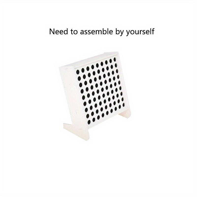 45/81hole 1pc Large Capacity Marker Pen Oblique Plug Good Quality Storage Rack,multi-function Storage Color Pen Awesome Base Rack.