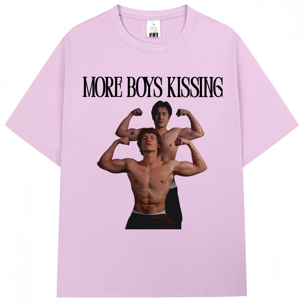 

Heated Rivalry Shane Hollander Ilya Rozanov T Shirts More Boys Kissing Unisex Women Popular Tshirts Cotton Oversized Casual Tees 4XL