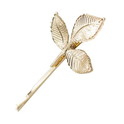 Haarspange Retro Olivenzweig Haarnadel Braut Kopfschmuck Pony Spange Rutschfeste Haarspange für Mädchen Frauen Typ 1