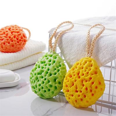 Honeycomb Sized Bath Ball Body Scrub Exfoliating Cream Bath Sponges Bubble Ball Flower Bathroom Products Household Merchandises