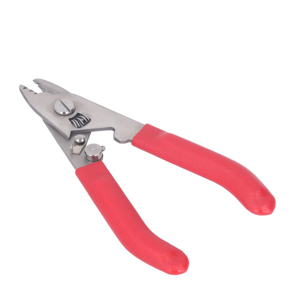 Fiber Optic Stripper Stainless Steel 3 Port Wire Stripper Pliers Fiber Stripping Tool