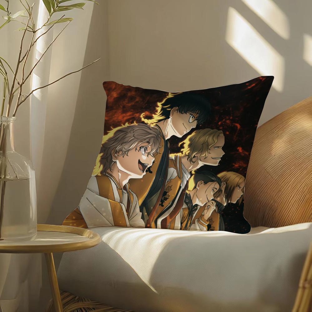 Comic Book Fan W-Wind Breaker Cool Pillow Case Pattern Printed Pillowcase For Living Room Sofa Cushion Cover & Bedroom Decor
