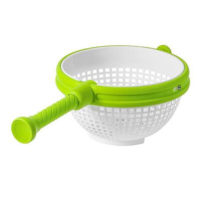 Cestello scolapiatti rotante Ciotola multifunzionale per la pulizia della frutta Spinner per frutta e verdura Lavello da cucina Scolapiatti raccoglitore di alimenti