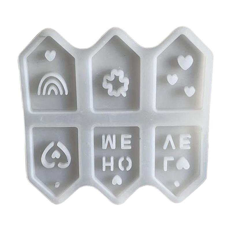 

Silicone Mold for Creating Detailed Mini Hollow House Shape Pendants Night Lamp Mold for Resins Concrete Candle Casting