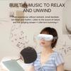 Portable Foldable Visible Intelligence Eye Massager Eye Care Device Smart Airbag Compression Eye Massage Glasses & Bluetooth Music for Improve Sleep
