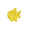Fish Shape Silicone Slow Feeder for Dogs and Cats, Lick with Suction Cups, Eating Training Pad for Slow Feeding