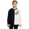 Hoodless Sweatshirt for Girls Sportswear  Black