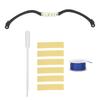 Microblading Line Marker Ruler Eyebrow Tattoo Positioning Tool (Horizontal Ruler Liquid 0.07ml)