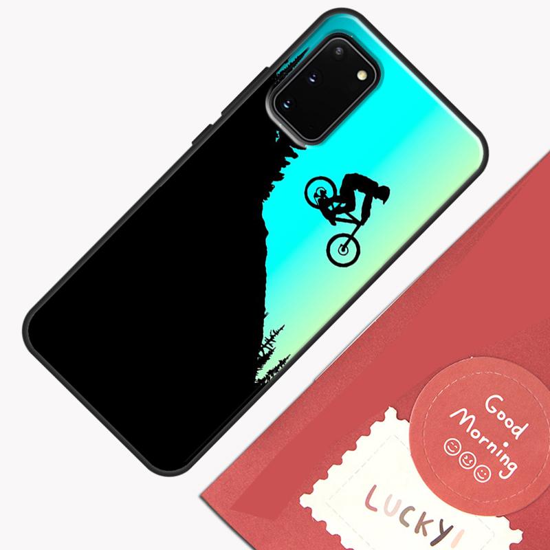 Lustige Handyhülle mit Fahrradmotiv für Samsung Galaxy S25, S26 Ultra, S20, S21, S22, S23, S24 Plus, S9, S10, S25 FE