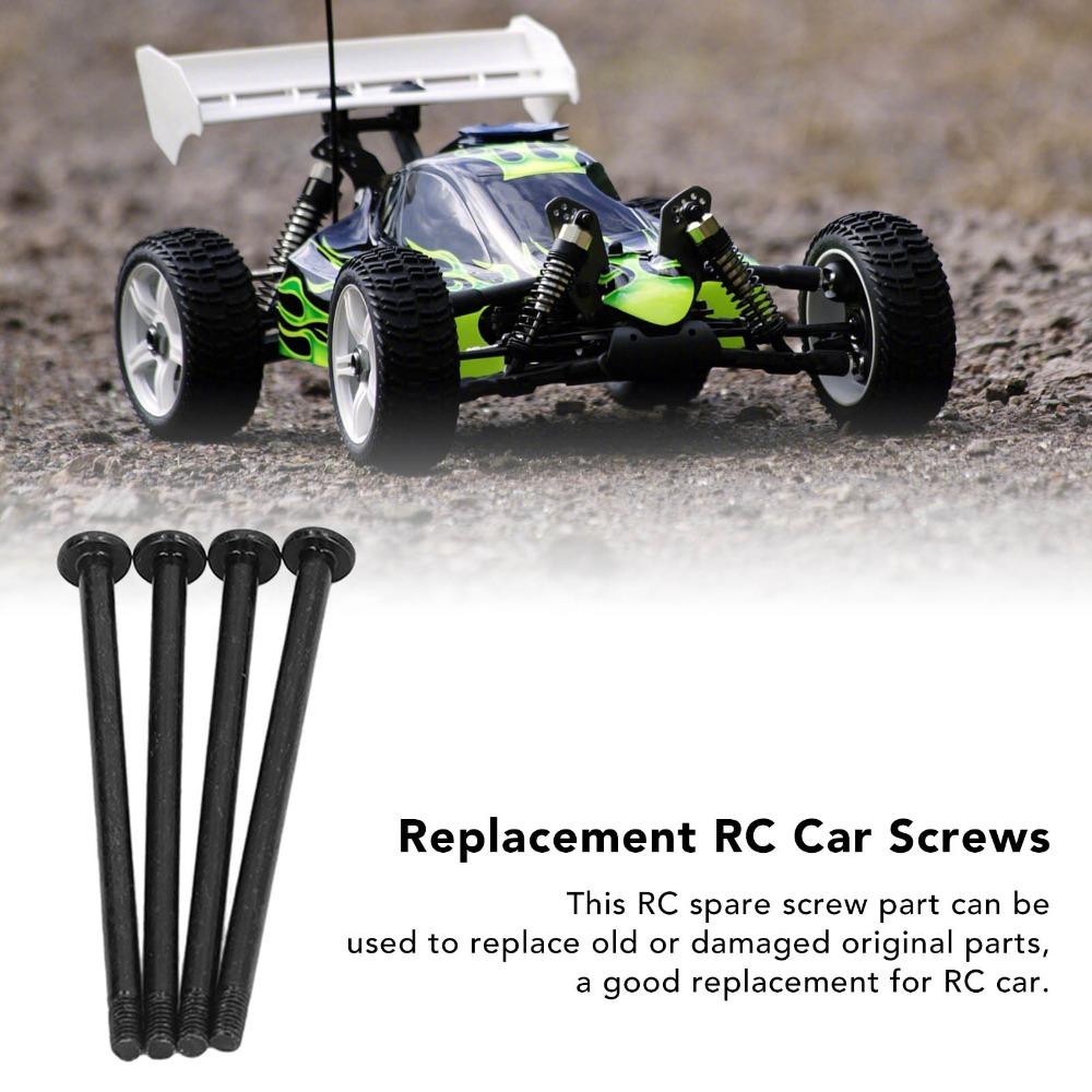 8 Stück/Set Stahl RC Ersatzschrauben-Kit für WLtoys 144010/144002/124016/124017 RC Auto RC Auto Reparatur