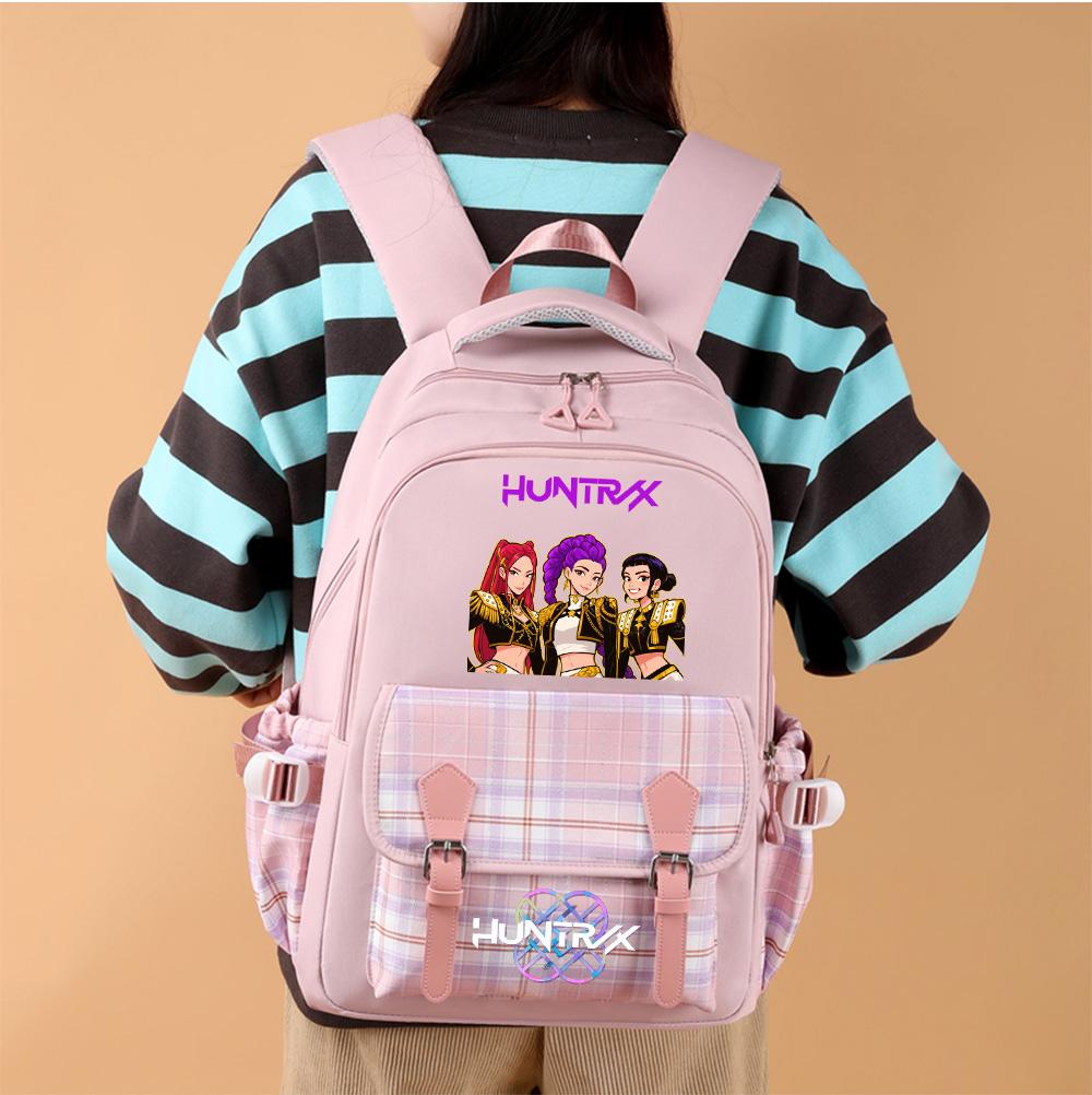 K-Pop Printed Large Capacity Backpack for Teenger Student Girl Boy Schoolbag Bookbag Women Large Capacity Waterproof Travel Bag Kid Gift Rucksak