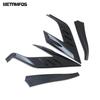Rear Light Lamp Cover Trim For Toyota Rav4 Rav 4 -  2024 2025 Carbon Fiber Taillamp Decoration Frame Car Accessories