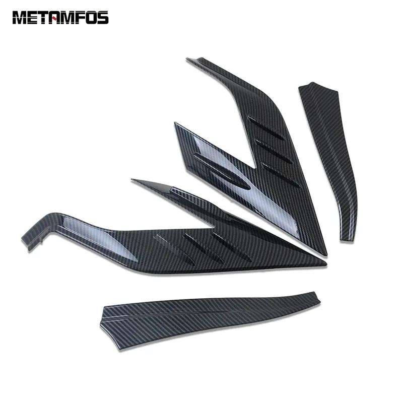 Rear Light Lamp Cover Trim For Toyota Rav4 Rav 4 -  2024 2025 Carbon Fiber Taillamp Decoration Frame Car Accessories