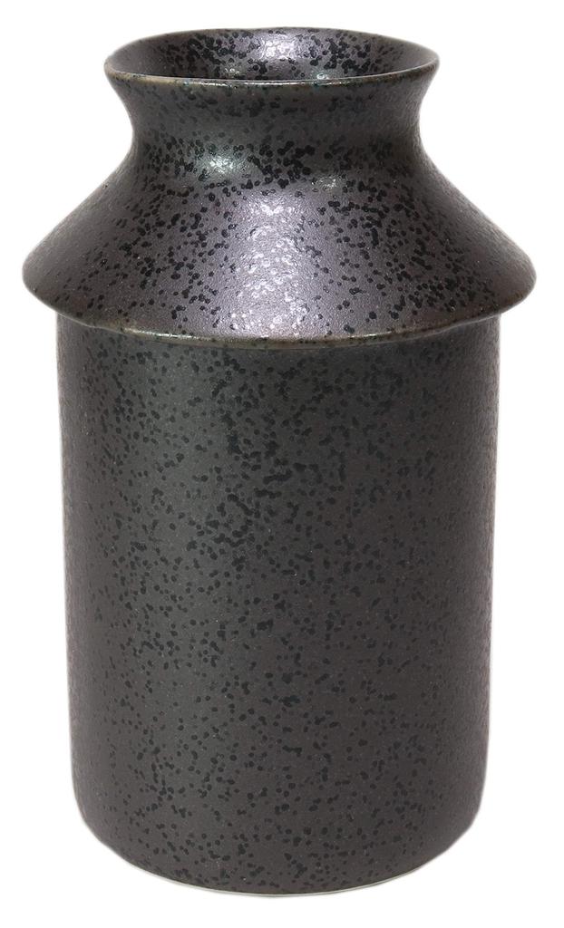 Black Crystal Sake Ware (Large) [12.3 x 14.9cm (310cc) 681g] [Sake Utensils] [Kappo, Izakaya, Japanese Tableware, Restaurants, Commercial Use]