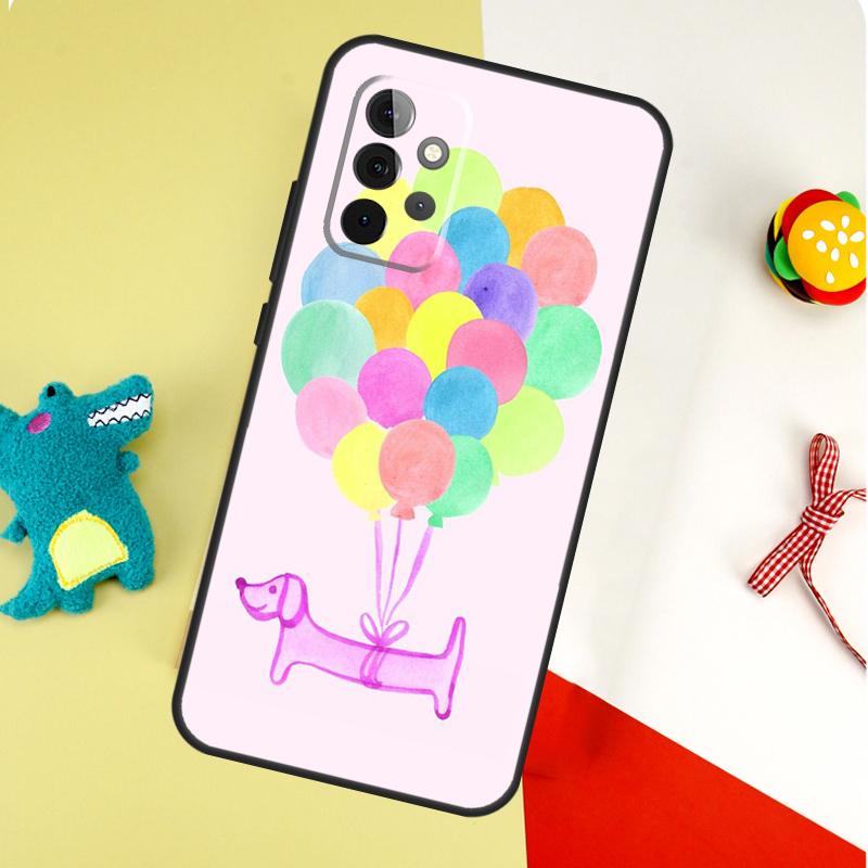 Dachshund Teckel Dackel Dog For Samsung Galaxy A53 A33 A13 A54 A34 A14 A55 A35 A15 A05 A06 A16 A22 A32 A52 Phone Case