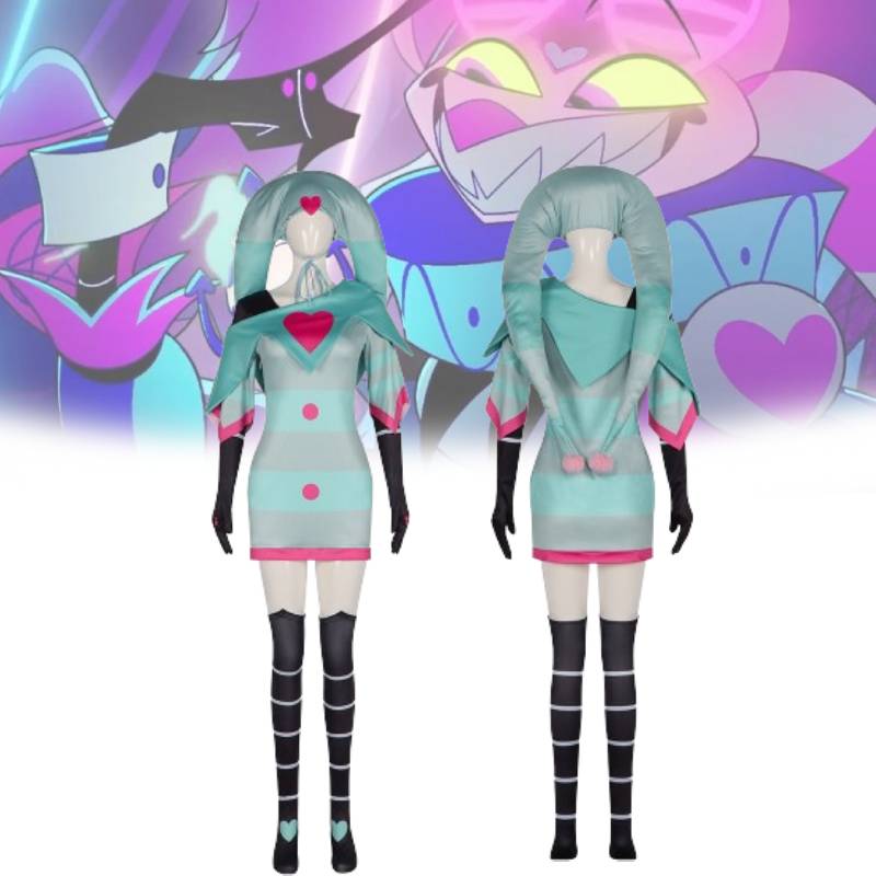 Hazbin Hotel Cosplay Set Stylish And Comfortable Classic Costumes Halloween