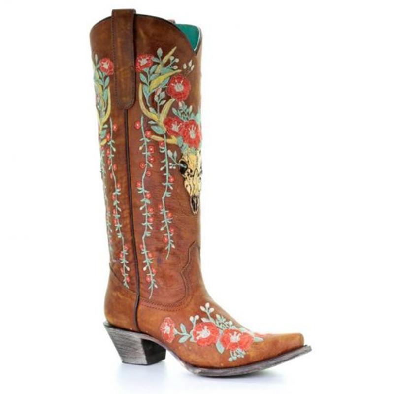 embroidered cowgirl boots