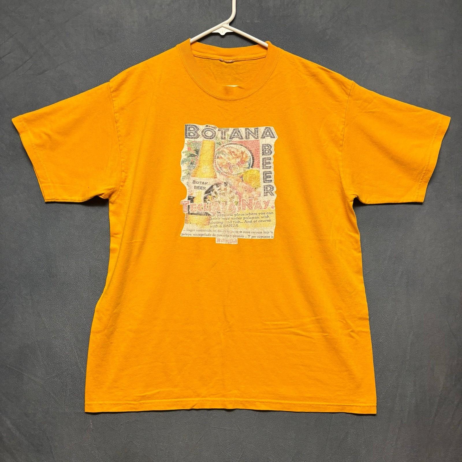 Botana Beer Shirt Tecuala, Nay Banda Handmade Nayarit Double Sided Mexico Drinks XXXL