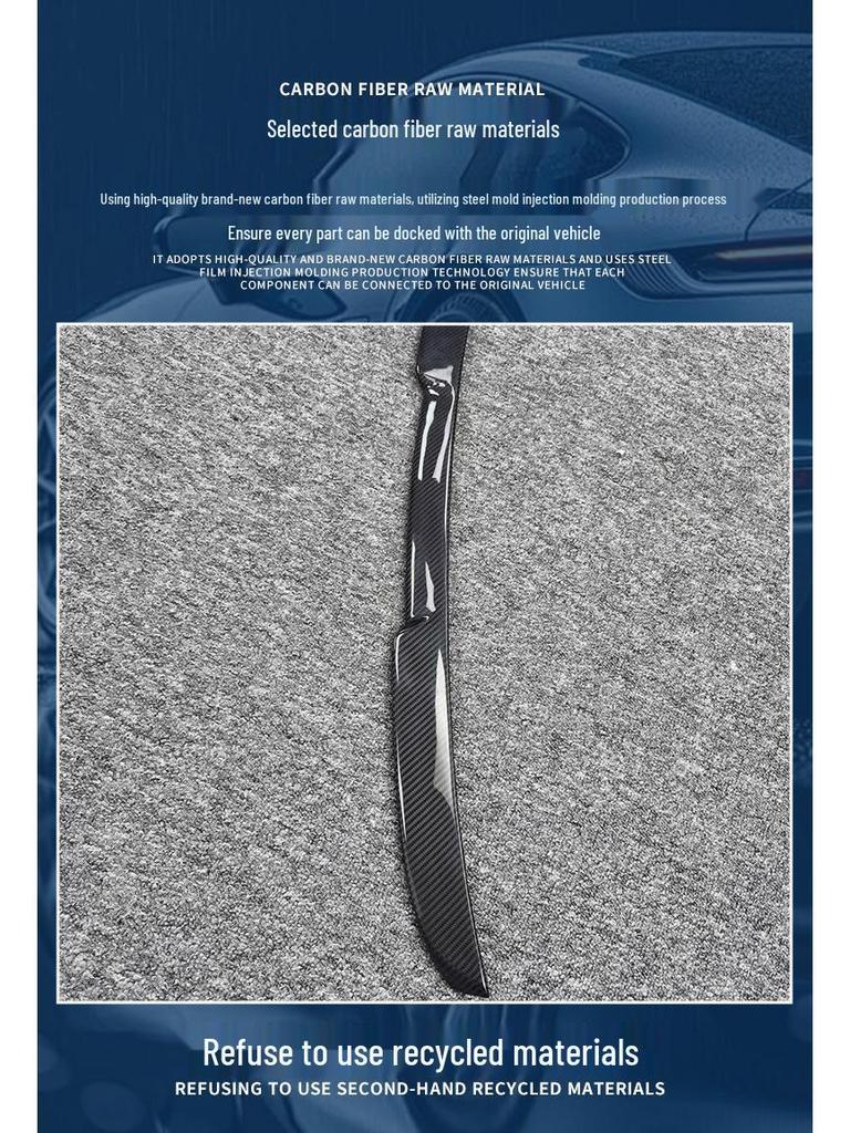 2022-2025 Lexus NX Rear Spoiler, Front Lip & Wind Deflector Kit