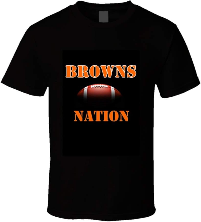 Browns Nation American Football T-shirt