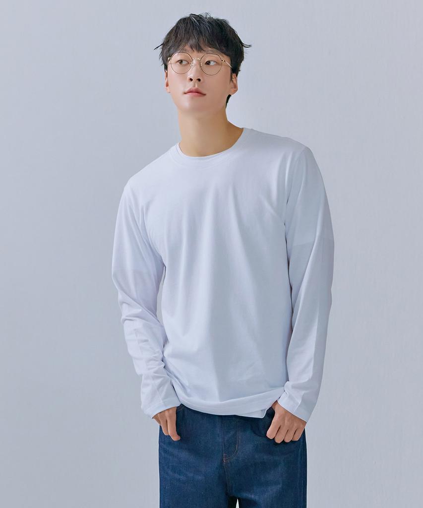 CHASECULT Unisex Basic Daily Long Sleeve T-Shirt-Cezu5101B01