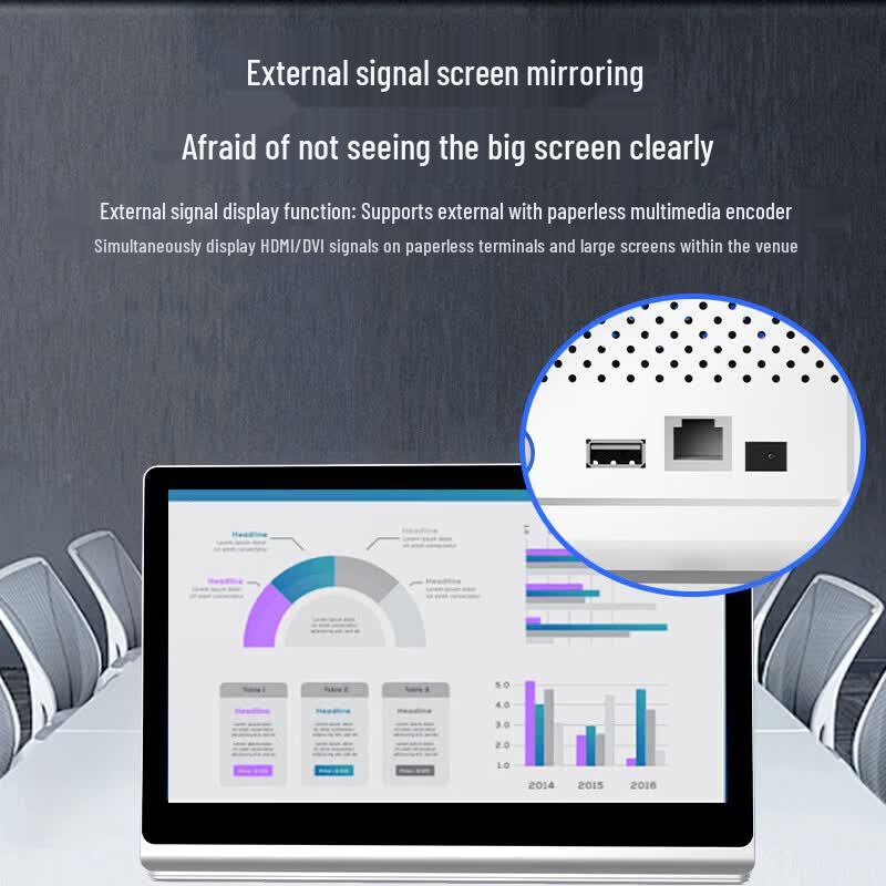 Desktop Paperless Conference System Terminal (CN version)