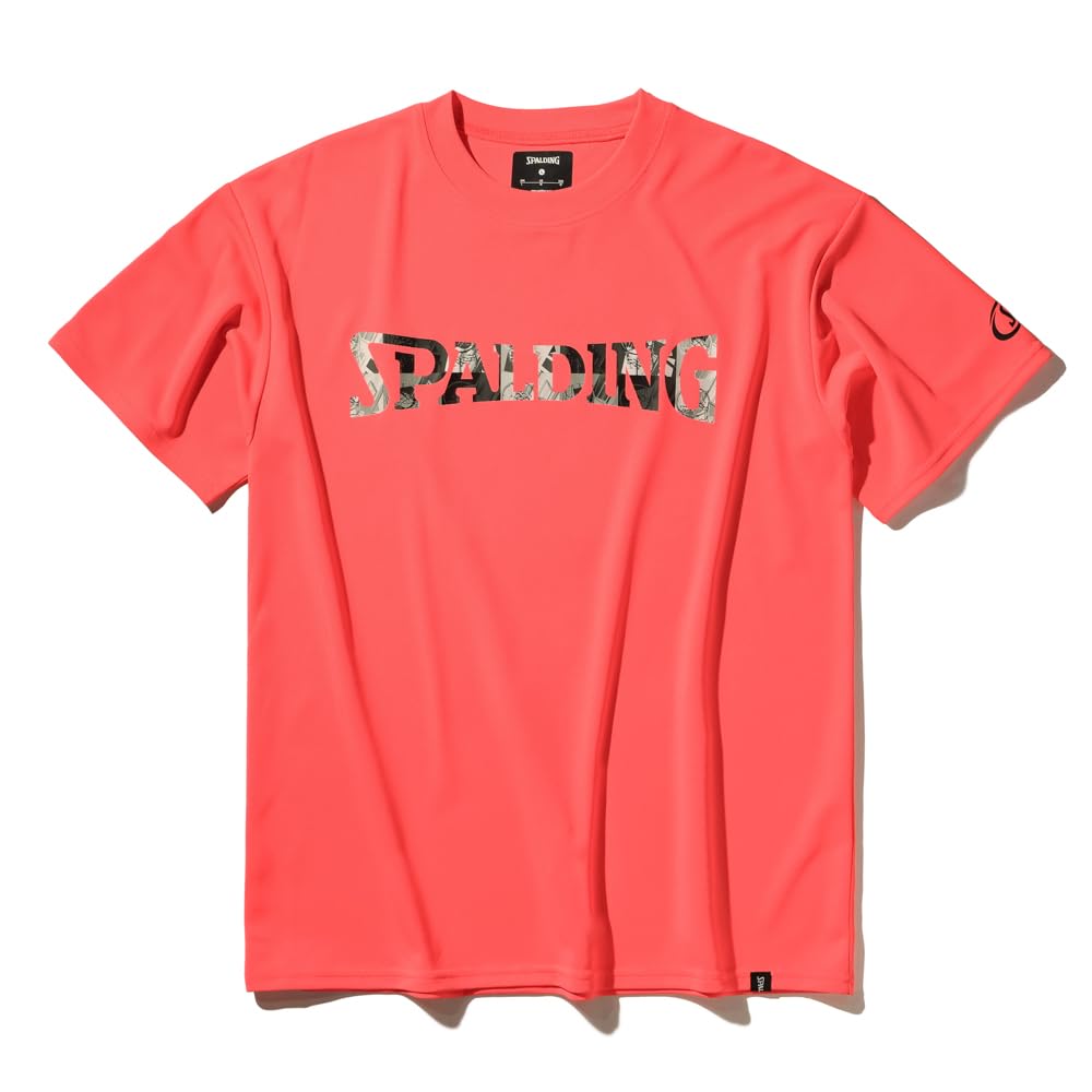 

Spalding Pop Art Basketball Goal Logo Coral T-Shirt, Medium, SMT25012