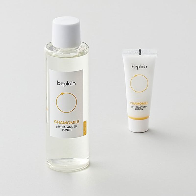 [Beplain] Chamomile Mildly Acidic Toner 200ml + Lotion 20ml Special Set