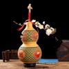 Chinese Knot Carved Gourd Pendant for Living Room Decoration or Gift