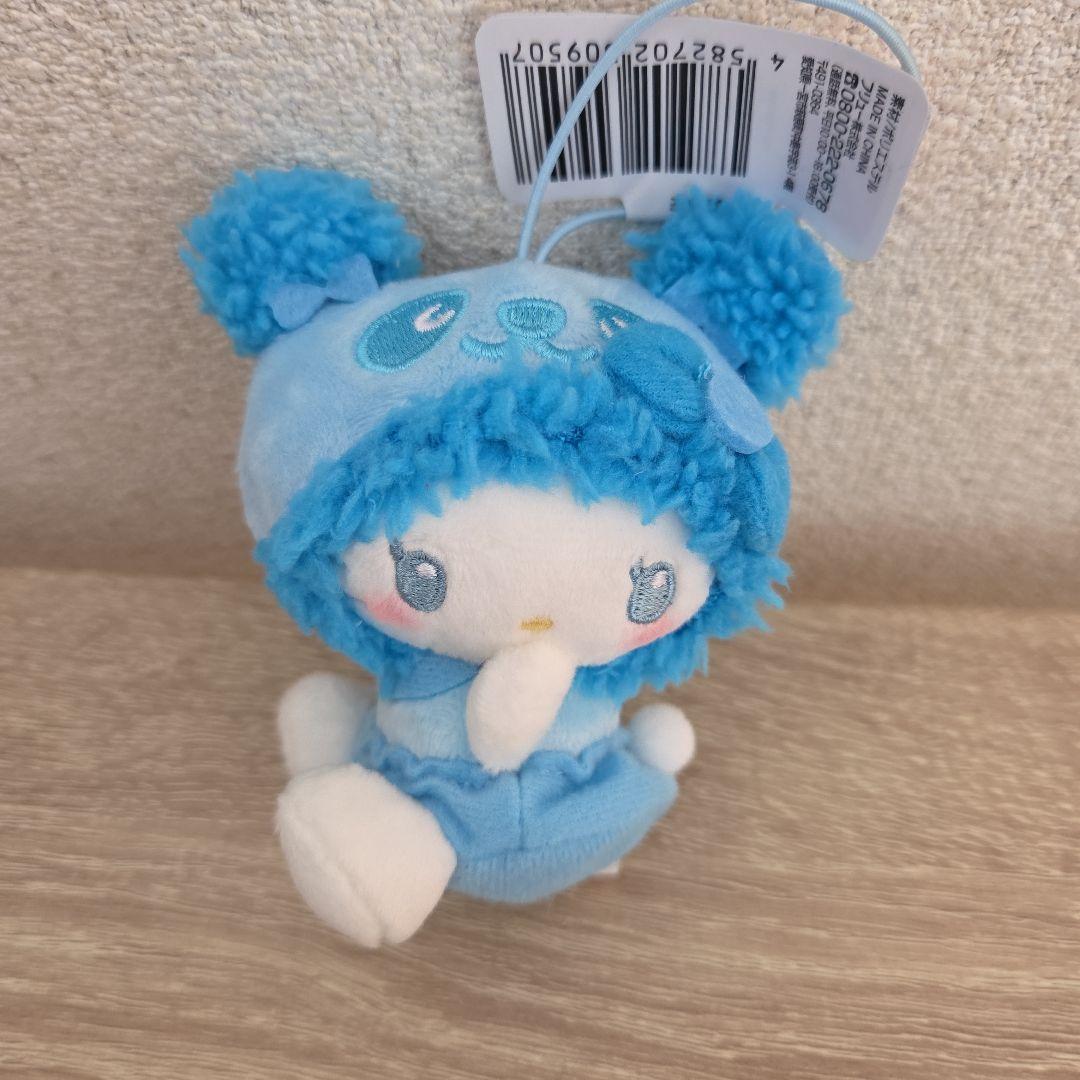 [Sanrio] Panda Hello Kitty Fluffy Baby Mascot