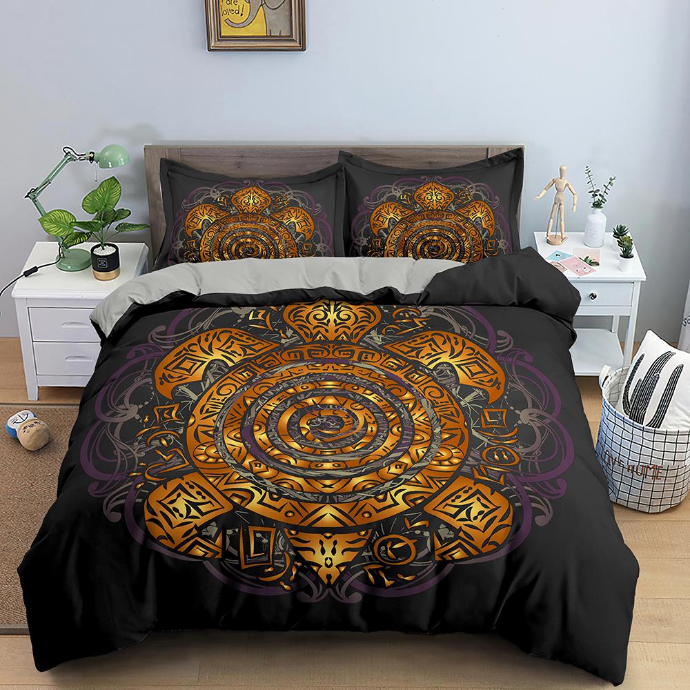 Sea Turtle Duvet Cover Set Pillow Cases Ocean Animal Turtle Bedding Set Queen King Kids Home Textiles Map Coral Soft Quilt Cover