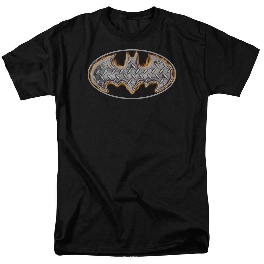 

Batman Steel Fire Shield T-Shirt - Regular or Sleeveless - to 6X M