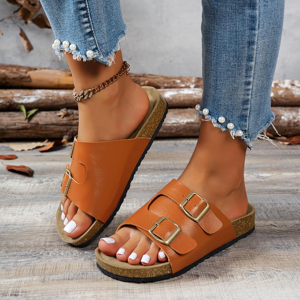 Fashion Fashion Women Slippers Summer Flats Clip Toe Casual Platform Sandals Beach Designer Shoes Retro Outdoor Slippers Slides Women