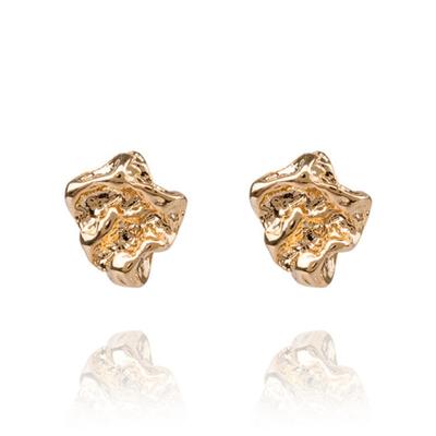 AUGUST ALICE 18K Crushed Gold Earrings