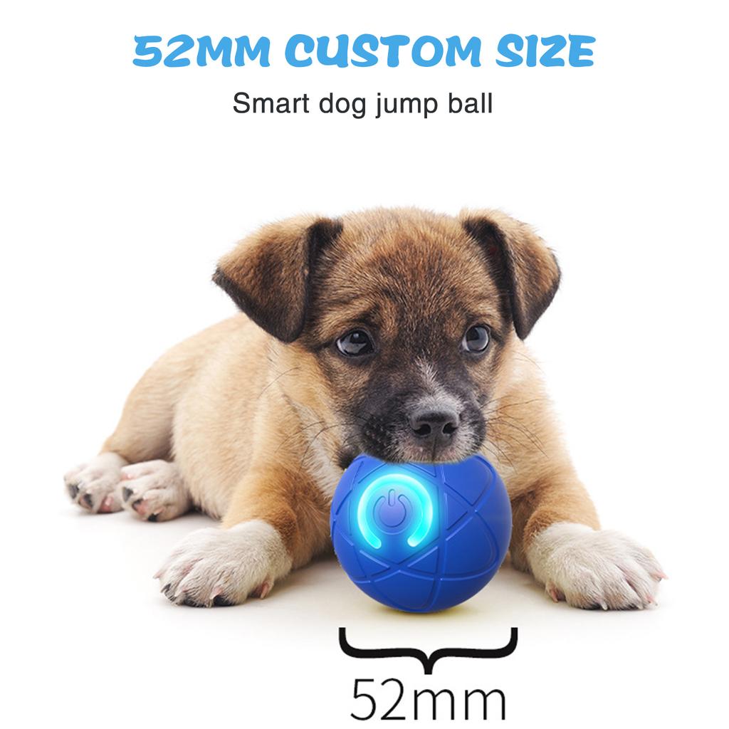 Gravity Jumping Ball Smart Interactive Ball Charging Interactive Exercise Rolling Ball Toy Indoor Outdoor Training Balls for Dog