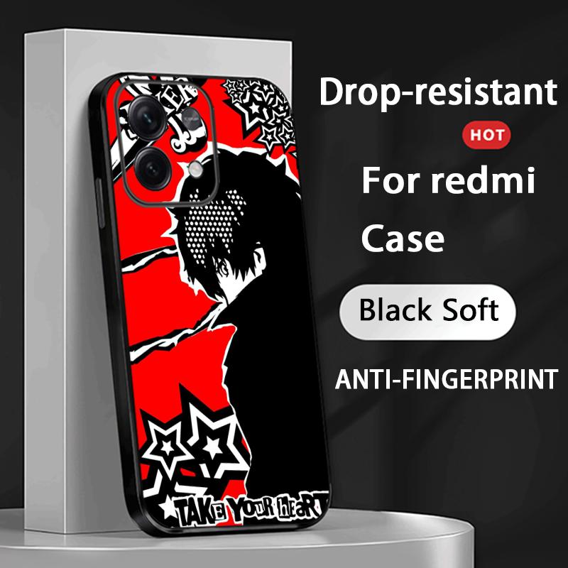 

Персональный горячий игровой 5-й плакат узор Чехол для телефона Для Redmi Note 14 13 12 11 Pro Plus S 5G 14C A3 Мягкий черный чехол для телефона Redmi Note 11 Pro+ 5G