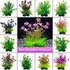Aquarium Kunststoff Simulationspflanze Aquarium Künstliche DIY Wasserpflanze Wassergras Aquarium Dekorationen Zubehör
