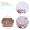 2Pcs Weight Lid Fermenting Jar Glass Lid Mason Jars Lid Kitchen Lid