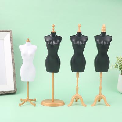 Mini Clothes Hanger Display Holder Support For Doll Clothes Mannequin Model