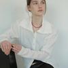 modernlike Silver 925 Coral Red Pearl Necklace 4mm