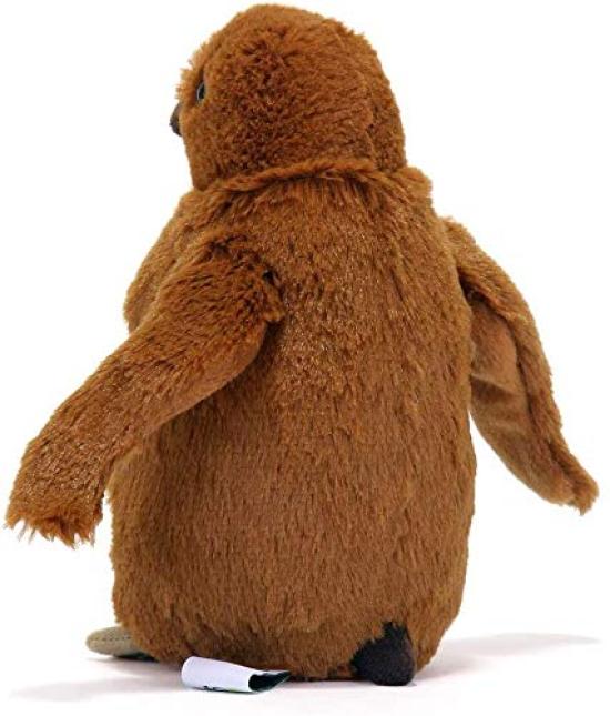 Carolata Königspinguin Plüschtier (ChickRealistic PinguinfamilieWeicher Griff) Realistisches Pinguin-Baby-Spielzeug Puppe Geschenk Geburtstag (Zweimal getestet) 