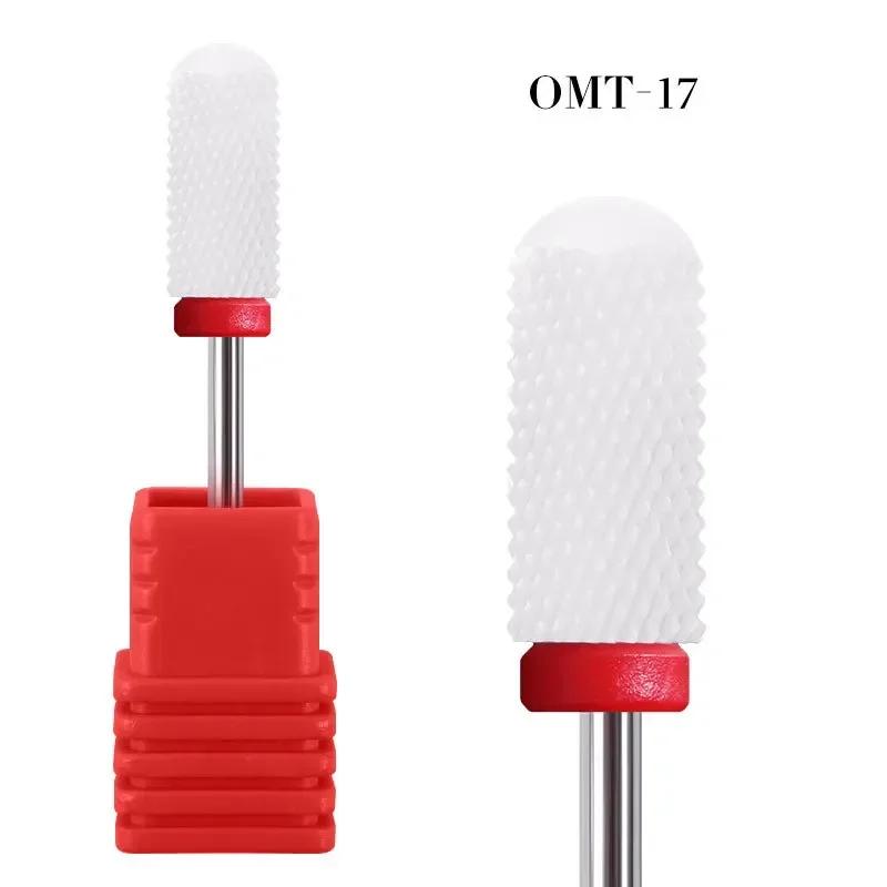 Ceramic Nail Drill Bit-3/32 Nail Drill Bits for Acrylic Nails Professional Electric Nail Drill for Crystal Nails Extension