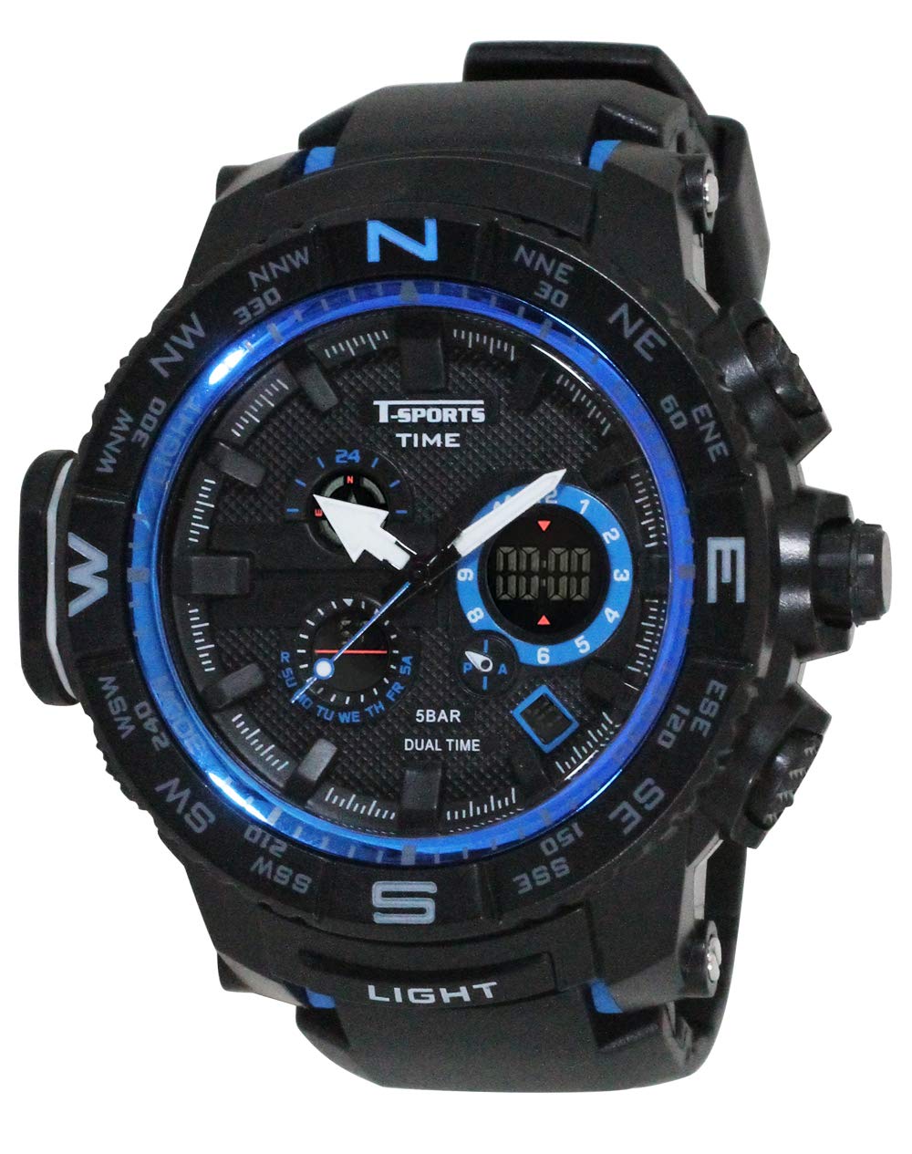 

CREPHA T-SPORTS Аналогово-цифровые часы TS-AD096-BL