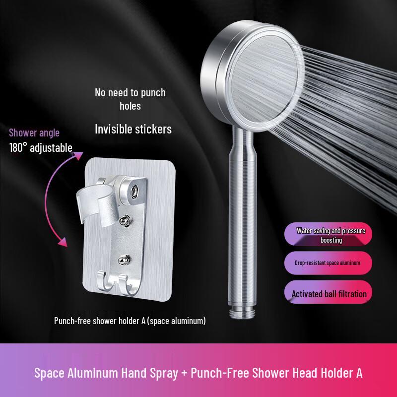 ZISIZ Pressurized Shower Head Set
