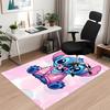 Stitch Printed Carpet, for Office Chair Living Room Bedroom Kitchen Room Decor Gifts.