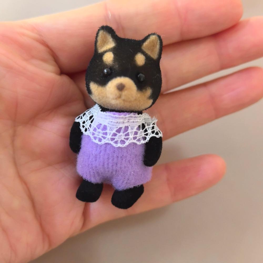 

Имитация Лесная семья кроликов Сделай сам Игровой набор Мини фигурка кролика и медведя Игрушка Куклы Детские подарки золотой