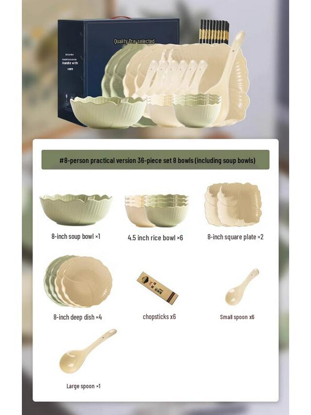 Mode Lanka Ruffle Ceramic Dinnerware Set