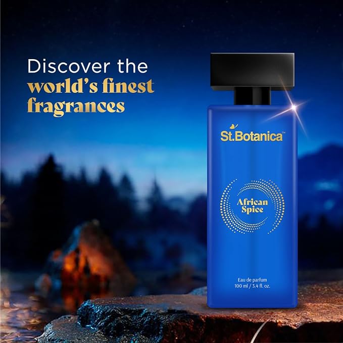 St.Botanica African Spice Perfume, 100ml | Eau De Parfum for Men |
